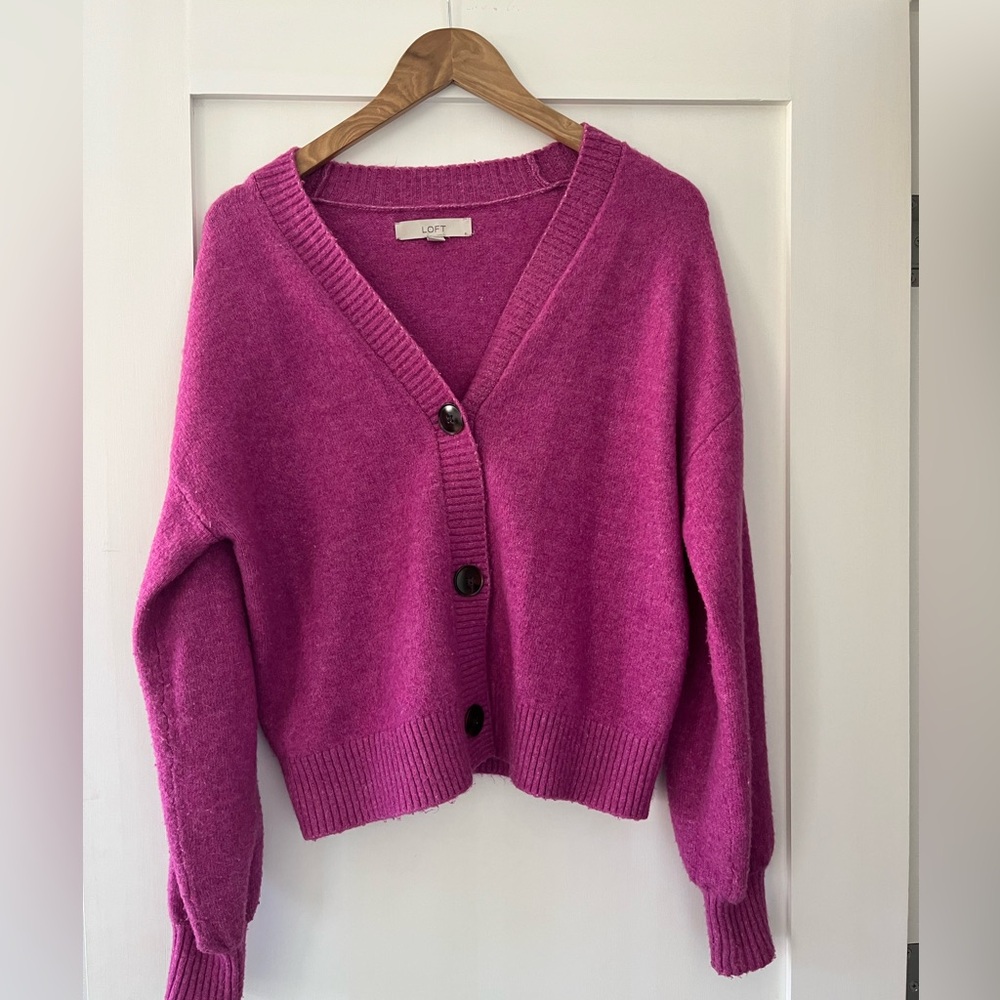 Anne Taylor loft small cardigan small